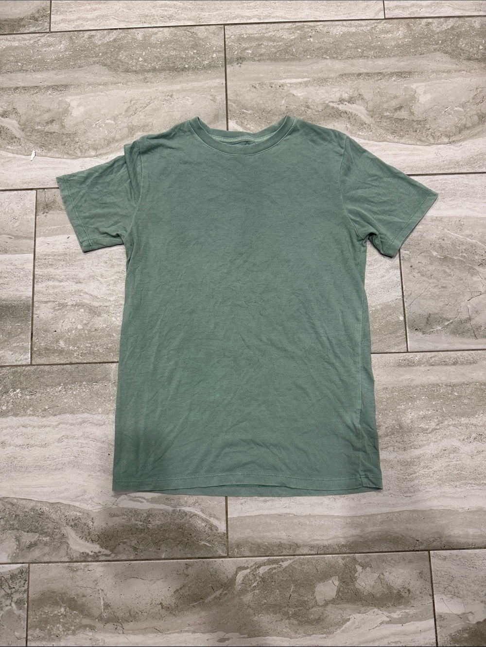 Cat & Jack Short Sleeve Crew T-Shirt in Sage Green
